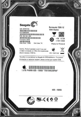 PCB ST31000528AS 100535537 REV A P/N: 9SL154-040 F/W: AP24 WU Seagate