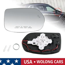 Passenger Right Side Mirror Glass Heated W/Blind Spot For 2017-2022 Honda CRV