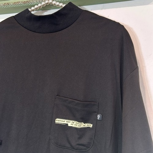 STUDENTS Golf Regional Tour Champ Mock Neck T-Shirt black large new with tags - Picture 6 of 9