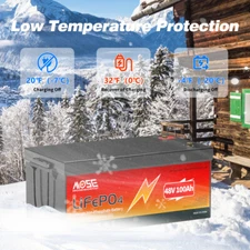 12V 24V 36V 48V 60Ah 100Ah 200Ah 300Ah LiFePO4 Lithium Battery RV Solar Off-grid