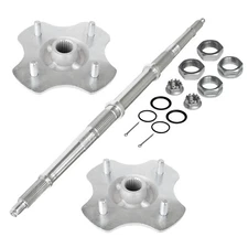 Rear Axle Shaft W/ Wheel Hub Kit for Honda TRX300FW Fourtrax 300 4X4 1992-2000