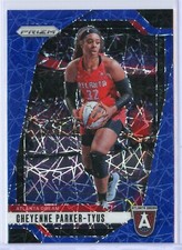 2024 Panini Prizm WNBA Blue Velocity 114 Cheyenne Parker-Tyus Atlanta Dream