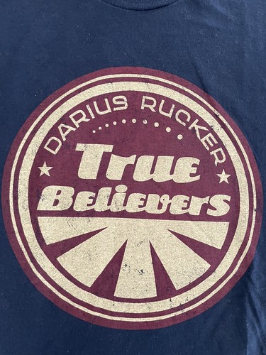 Darius Rucker True Believers 2013 Concert Short Sleeve T Shirt Large 1023b - Picture 2 of 5