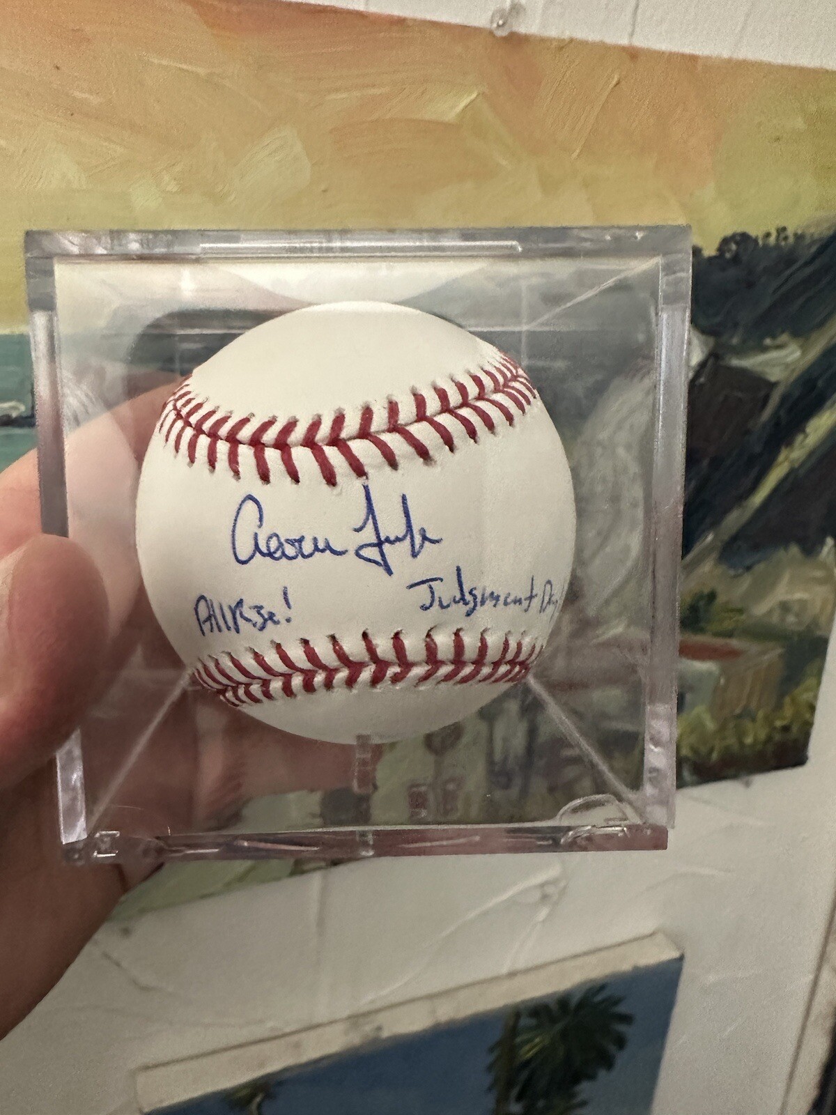 Aaron Judge Autographed Signed fanatics 87/99 