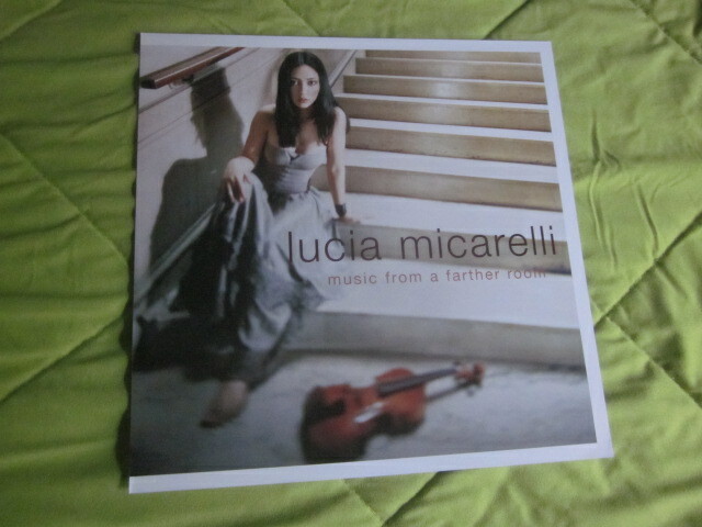 Lucia Micarelli 2004 Music From A Farther Room 12x12 Promo Cover Flat Poster 
