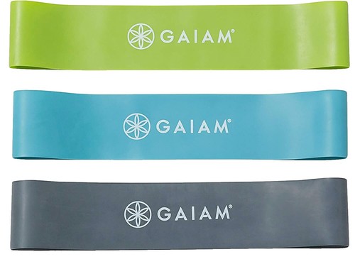 Gaiam 3-in-1 Cavo Di Resistenza Per Yoga E Fitness - Allenamento Completo A Casa (Elastico Multifunzione)