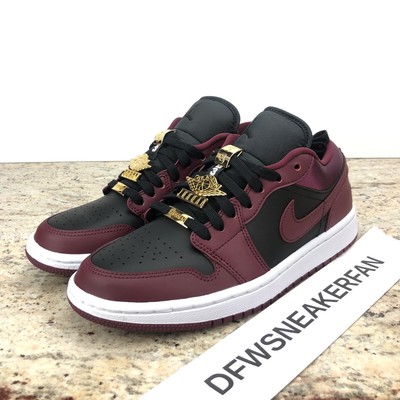Nike Women's Air Jordan 1 Low SE Dark Beetroot Maroon Black DB6491-600 Size 8 | eBay