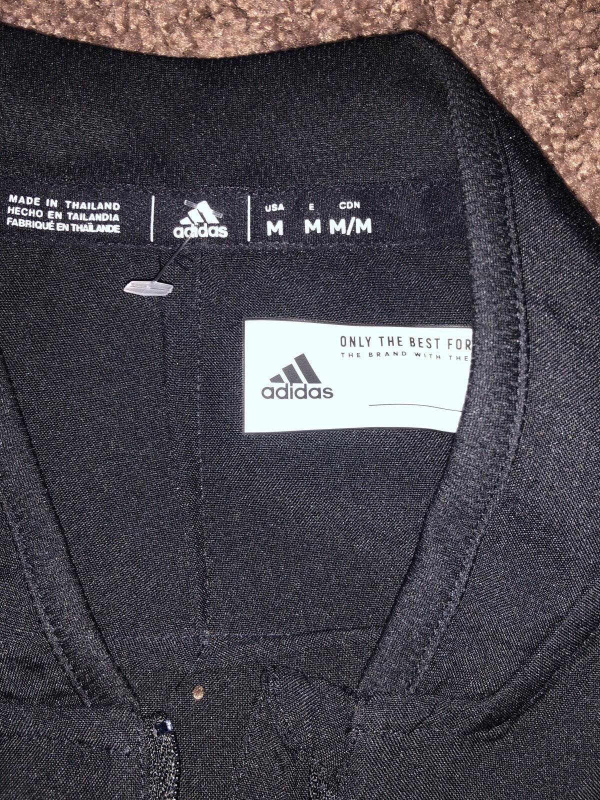 Adidas Men's Baseball 1/4 Zip Black Batting Cage BP Jacket SS 653TA