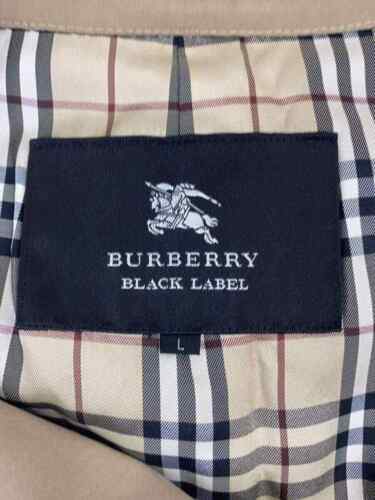 BURBERRY BLACK LABEL L BRW BMA03-800-44 Coat brown polyester from Japan '231 - Picture 3 of 6