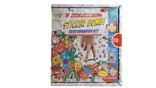 Sticker Bomb Skateboards Kit 1500 Stickerscomic Book