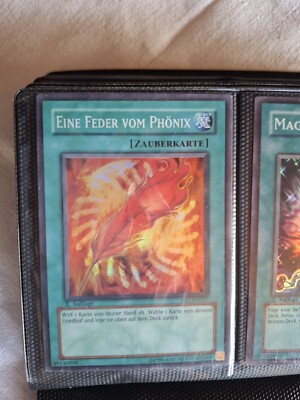 Yugioh A Feather of the Phoenix FET-EN037 1st edition/Eine Feder vom Phönix...