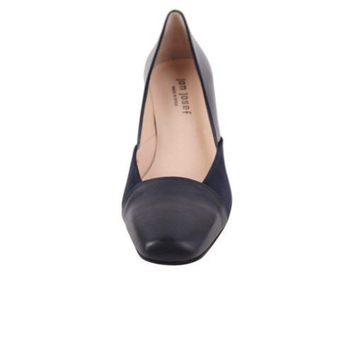 Memory Navy Leather Jon Josef Pump - Picture 2 of 8