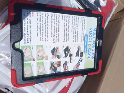 Gerutek Case rot für iPad 10.2 2019 7th Generation
