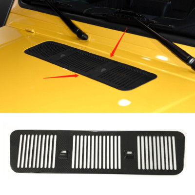 Carbon Fiber Car Front Hood Air Vent Cover For Mercedes W463 G55 G63 2002-2018