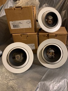 4" LV WHT EYEBALL Recessed Light Trim X3 Thomas Lighting ...