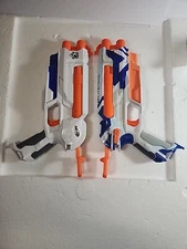 NERF N-Strike Elite SPLITSTRIKE Blaster Both Sides White Tested Strong 2/4Barrel