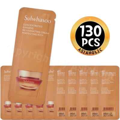 Sulwhasoo Concentrated Ginseng Rejuvenating Cream Rich 1ml (10pcs ~ 130pcs) New