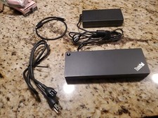 Lenovo ThinkPad ThunderBolt 3 Dock 40AC DBB9003L1 W/ 135w charger USB TYPE C