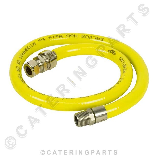 1M LONG TUBE KIT FLEXIBLE GAS HOSE CONNECTOR PIPE FOR FIXED HOB INSTALLATION 1M LONG TUBE KIT FLEXIBLE GAS HOSE CONNECTOR PIPE FOR FIXED HOB INSTALLATION