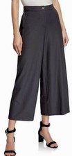 Eileen Fisher Women's Pants Graphite Gray Stretch Ankle Plus Size 22W NWT 258