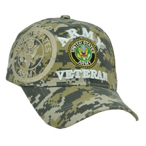 Download U.S Army Veteran Vet Hat Cap Curved Bill Adjustable ...