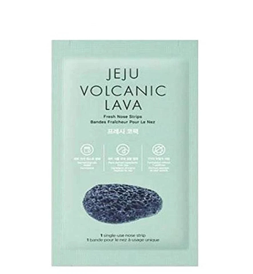 The Face Shop Jeju Volcanic Lava Fresh Nose Strips, 7 g - Image 2 of 3