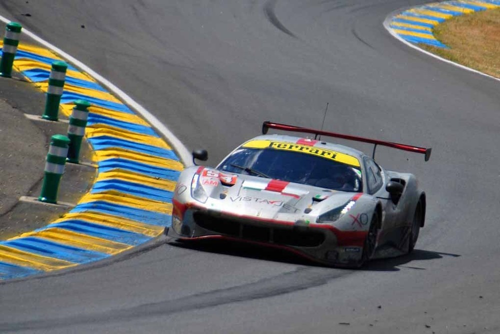 Ferrari 488 GTE EVO No54 24 Hours Le Mans 2023 Motorsport Photo Print