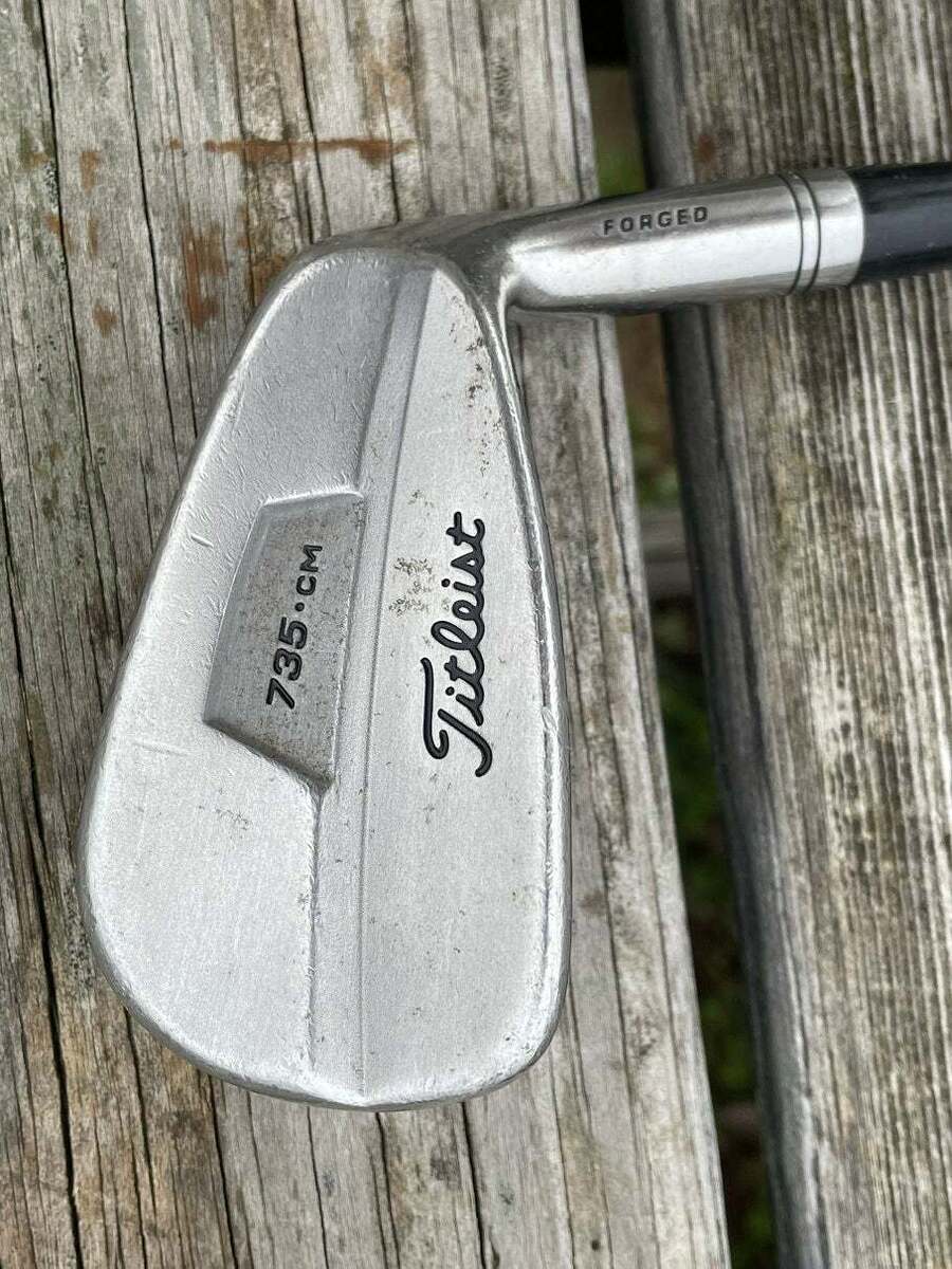 Titleist 735 CM Forged 3 Iron Regular Steel Shaft Black Grip Titleist 735 CM Forged 3 Iron Regular Steel Shaft Black Grip
