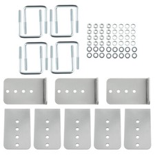 8PCS Galvanized L-Type Boat Trailer Bunk Brac...