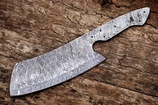 HandMade Professional Bucther Cleaver Meat Chopper Damascus Blank Blade 2511