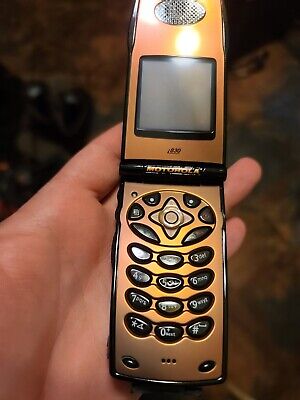 RARE Vintage find: NEW IN BOX Motorola/Nextel Copper i 830 flip