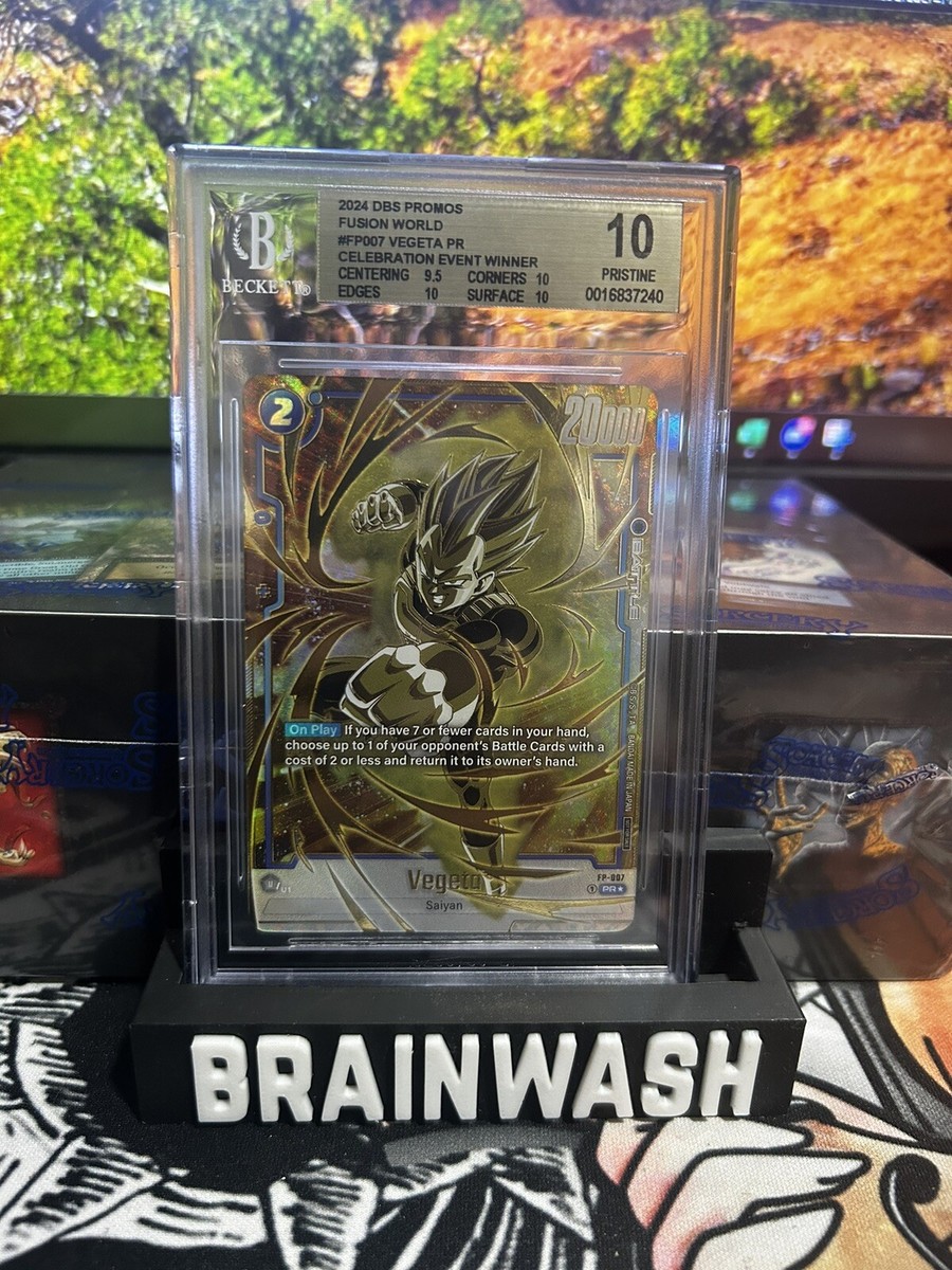 BGS 10 Pristine Dragon Ball Fusion World Celebration Event BGS 10 Pristine Dragon Ball Fusion World Celebration Event