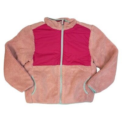Member's Mark Girl's Regular Fit Full-Zip Fleece Reversible Jacket