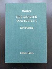 Rossini: The Barber of Seville piano reduction Peters hardbound