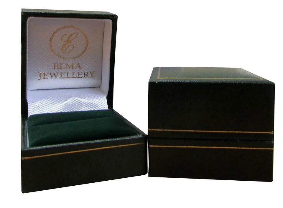 6mm Two Colour Yellow & White Gold Celtic Wedding Ring Band - Image 2 of 2