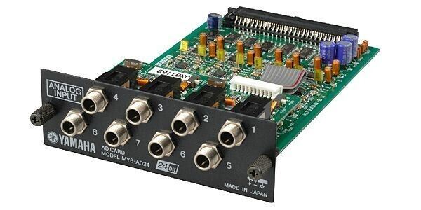 Yamaha MY8-AD24 8-Channel Analog Input Card Mini-YGDAI Japan 
