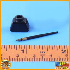 WWI British Colonel MacKenzie - Pen & Ink Bottle Set - 1/6 Scale - DID Figures