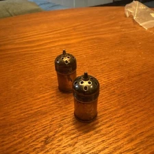 Weidlich Brothers Mfr Co. Silver Plated Salt Pepper Shakers 18% 3001 Mini