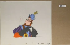 Back To The Future Original Production Drawing And Cel 97-6 Used Cond.
