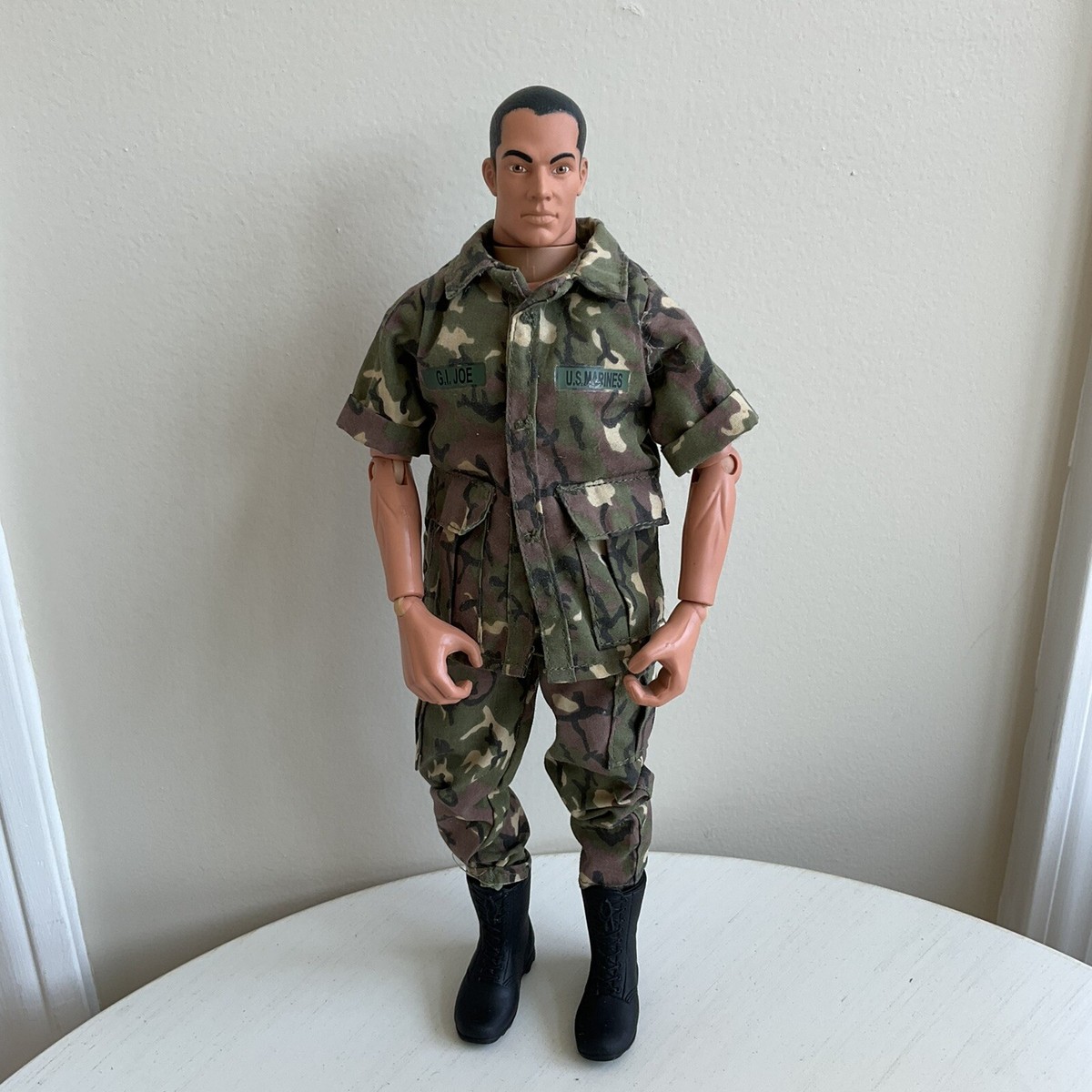 GI Joe Action Figure Soldier US Marines Camouflage Uniform Hasbro