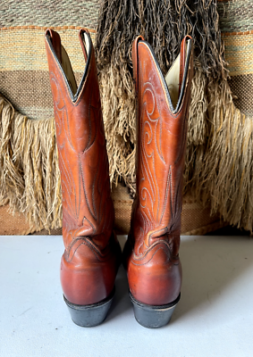 Leather Boots Western Wear Boot Barn Smg Brown Leather With Floral