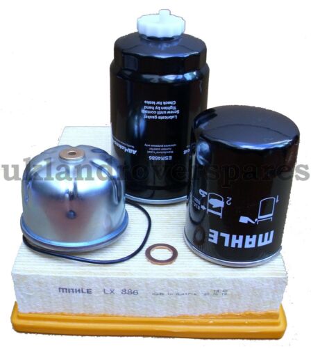 LAND ROVER DISCOVERY 2 & DEFENDER TD5 SERVICE KIT MAHLE OIL & AIR FILTERS OEM - Picture 2 of 6
