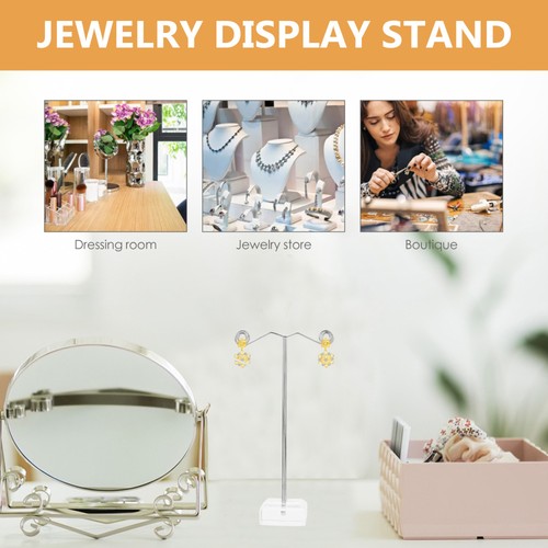 3 Pcs Ear Stud Holder Jewelry Rack Earring Display Earrings Organizer - Picture 11 of 12