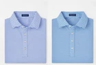 NEW MENS PETER MILLAR S/S MOOD PERFORMANCE MESH Polo GOLF SHIRT, MEDIUM