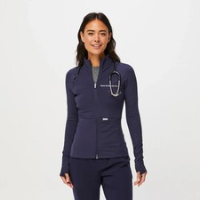 FIGS - Women's On-Shift Contour Knit Jacket - ALL COLORS/SIZES