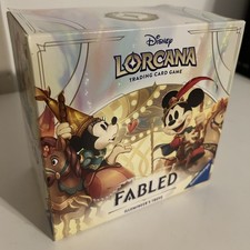 Disney Lorcana Fabled Illumineer s Trove Factory Sealed Box English Fast Ship