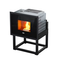 TERMOSTUFA A PELLET DA INCASSO CANADIAN STOVE "IDRO17" 16,5 KW