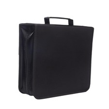 256 Capacity CD/DVD case Wallet, Storage,Holder,Booklet Black