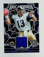 Kurt Warner 2022 Panini Spectra Epic Legends Materials 45/75 #ELM-KWA