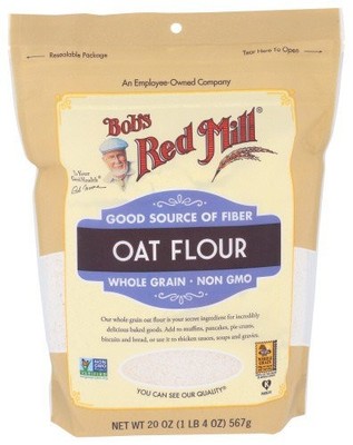 Bobs Red Mill Oat Flour 20 oz Bag